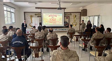 Jandarma ekiplerine sağlık eğitimi
