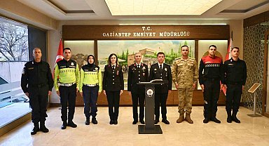 Jandarmadan emniyete anlamlı ziyaret