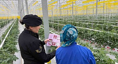 Jandarmanın kadına şiddetle mücadelesi sürüyor