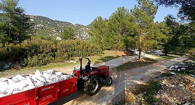 Kaçak döküm yapanlar fotokapandan kaçamadı