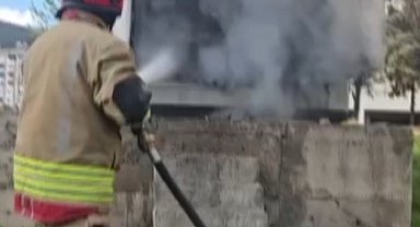 Kahramanmaraş'ta trafoda yangını paniği