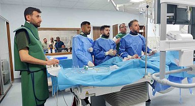 Kahta'da açılan anjiyo ünitesinde ilk hasta başarıyla tedavi edildi