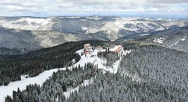 Kar geri döndü: Nisan ayında kışı aratmayan manzara