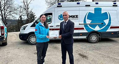 Karabük UMKE'den güç gösterisi: 16 yeni gönüllü ile afetlere hazırlık seviyesi arttırıldı