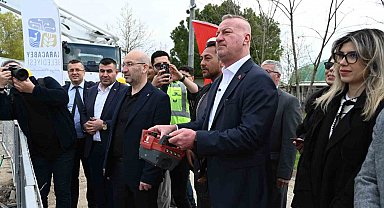 Karacabey'de hamam ve sauna kompleksinin temelleri atıldı