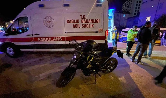 Karaman'da motosiklet kazası: 2 yaralı