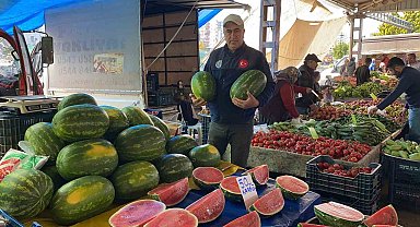 Karpuz pazara dilim dilim düştü: Kilosu 50 TL