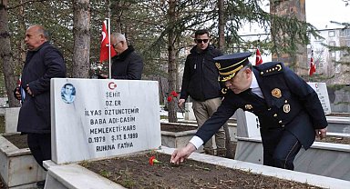 Kars'ta Türk Polis Teşkilatı'nın 181. kuruluş yıldönümü törenle kutlandı