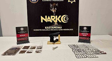 Kastamonu'da uyuşturucu operasyonda 6 şüpheli gözaltına alındı