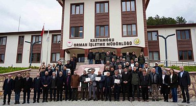 Kastamonu'da yangına hassas köylere 20 su tankeri dağıtıldı