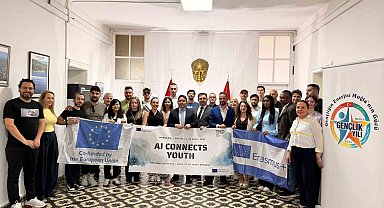 Kaymakam Kaya, gençlik projesi heyetini ağırladı