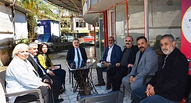 Kaymakam Odabaş'tan roman derneklerine ziyaret