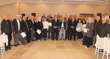 Kaynaşlı'da üreticilere sertifikaları törenle verildi