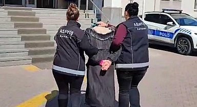 Kayseri'de 15 yıl kesinleşmiş hapis cezası bulunan kadın yakalandı
