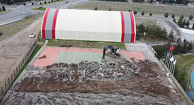 Kayseri'ye yeni kapalı tenis kortları yapılıyor