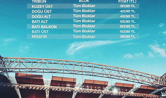 Kayserispor - Fenerbahçe maçının bilet fiyatları belli oldu
