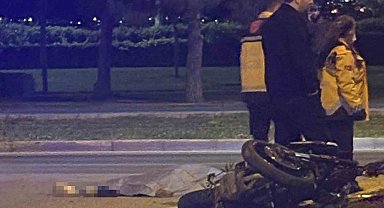 Kazada 18 yaşındaki motosiklet sürücüsü hayatını kaybetti