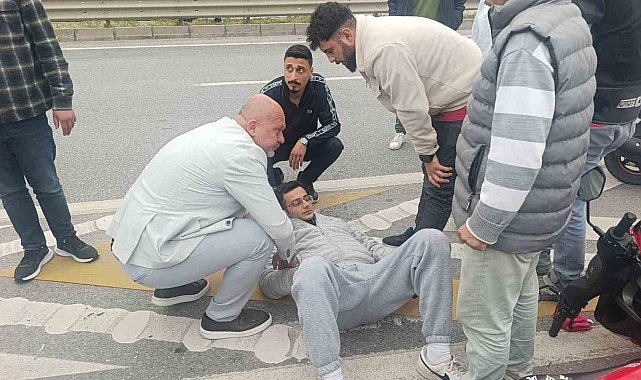 Kazanın ardından şoka girince hastaneye kadar "Ben nasıl kaza yaptım" diye sordu