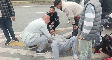 Kazanın ardından şoka girince hastaneye kadar "Ben nasıl kaza yaptım" diye sordu