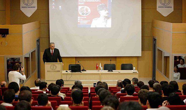 Kazım Karabekir'in hatırası Anadolu Üniversitesi'nde yaşatıldı