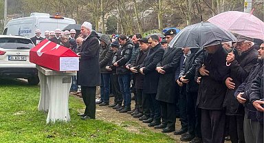 Kıbrıs Gazisi Sabri Aslan son yolculuğuna uğurlandı