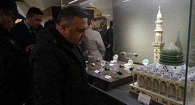 Kilis'te Mukaddes Emanetler sergisi ziyarete açıldı