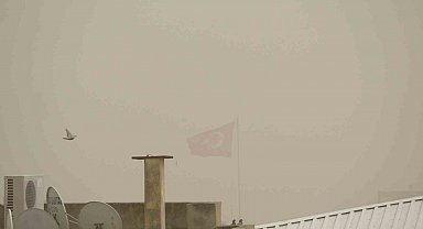 Kilis'te toz taşınımı hayatı olumsuz etkiliyor