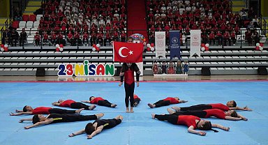 Kırıkkale'de 23 Nisan etkinlikleri renkli görüntülere sahne oldu