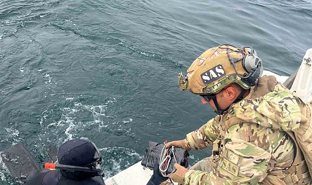 Kırklareli açıklarında tespit edilen mayın imha edildi