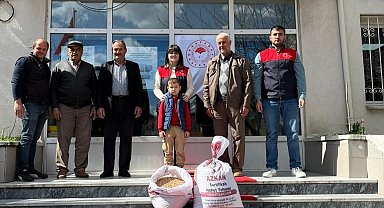 Kırklareli'de aspir ve nohut tohumları üreticiyle buluştu