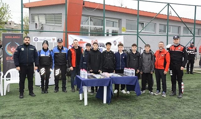 Kırklareli'nde gençlere sporla destek