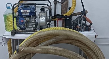 Kırşehir'de kaçak kazı yapan 8 şüpheli suçüstü yakalandı