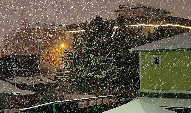 Kış geri geldi: Aşkale'de kar yağışı hayatı olumsuz etkiliyor