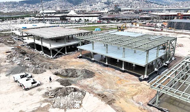 Kocaeli Sosyal Yaşam Merkezi inşaatı hızla yükseliyor
