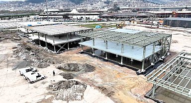 Kocaeli Sosyal Yaşam Merkezi inşaatı hızla yükseliyor