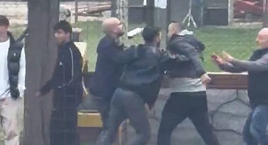 Kocaeli'de kadın hakeme saldırı girişimi kamerada