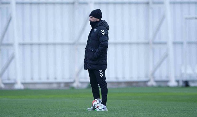 Konyaspor, Fatih Karagümrük maçı hazırlıklarını sürdürdü