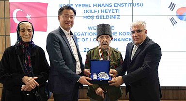 Kore Gazisi ile Koreli heyet Bağcılar'da buluştu