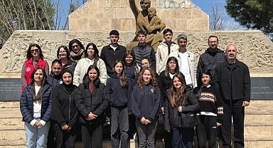 Köşklü öğrenciler şehitleri unutmadı