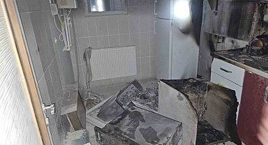 Kovancılar'da korkutan yangın