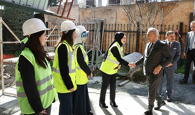 Küçükçekmece Belediye Başkanı Çebi, ilçedeki yatırımları yerinde inceledi