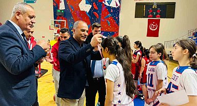 Küçükler Basketbol Grup Müsabakaları heyecan sona erdi