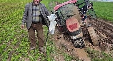 Kurtalan'da yağışlar tarım faaliyetlerini olumsuz etkiledi