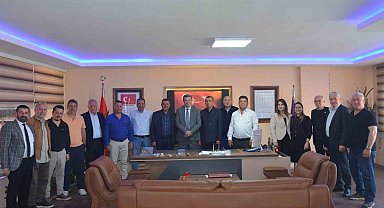 Kuşadası'nda AYESOB seçim çalışmaları sürüyor