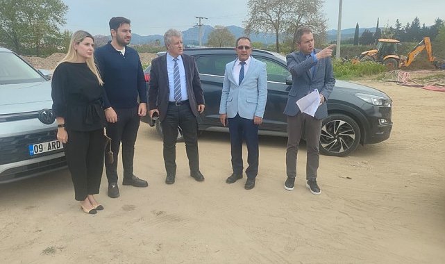 Kuşadası'nda okul alanlarında inceleme gerçekleştirildi