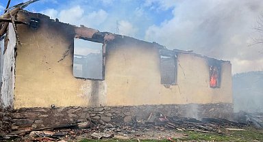 Kütahya'da sobadan çıkan yangında yaşlı kadın hayatını kaybetti