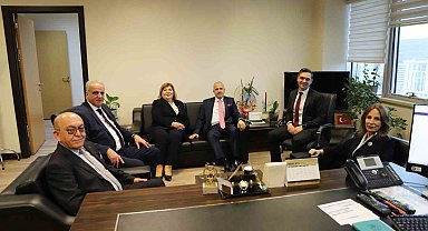 KUTSO Heyeti, Tarım Havzaları Daire Başkanı Dr. Emre Yeniay'ı ziyaret etti