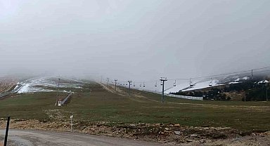 Ladik Akdağ'da nisan karı sürprizi