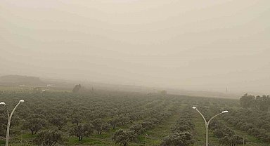 Libya kaynaklı toz taşınımı Osmaniye'de etkili oldu