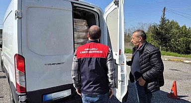 Lüleburgaz'da canlı hayvan ve hayvansal ürün nakilleri denetlendi